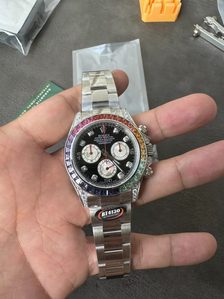 BT Factory Replica Rolex Daytona Rainbow