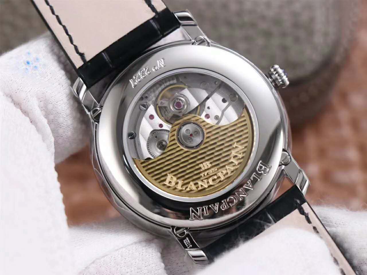 OM Factory V3 Replica Blancpain Villeret Watch with Clone 6654 Movement ...