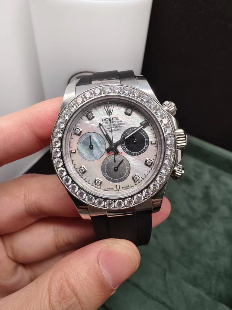 Replica Rolex Daytona MOP Dial Diamond