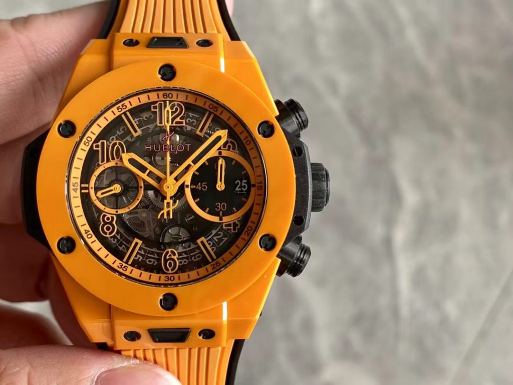 Replica Hublot Big Bang Unico Orange Ceramic