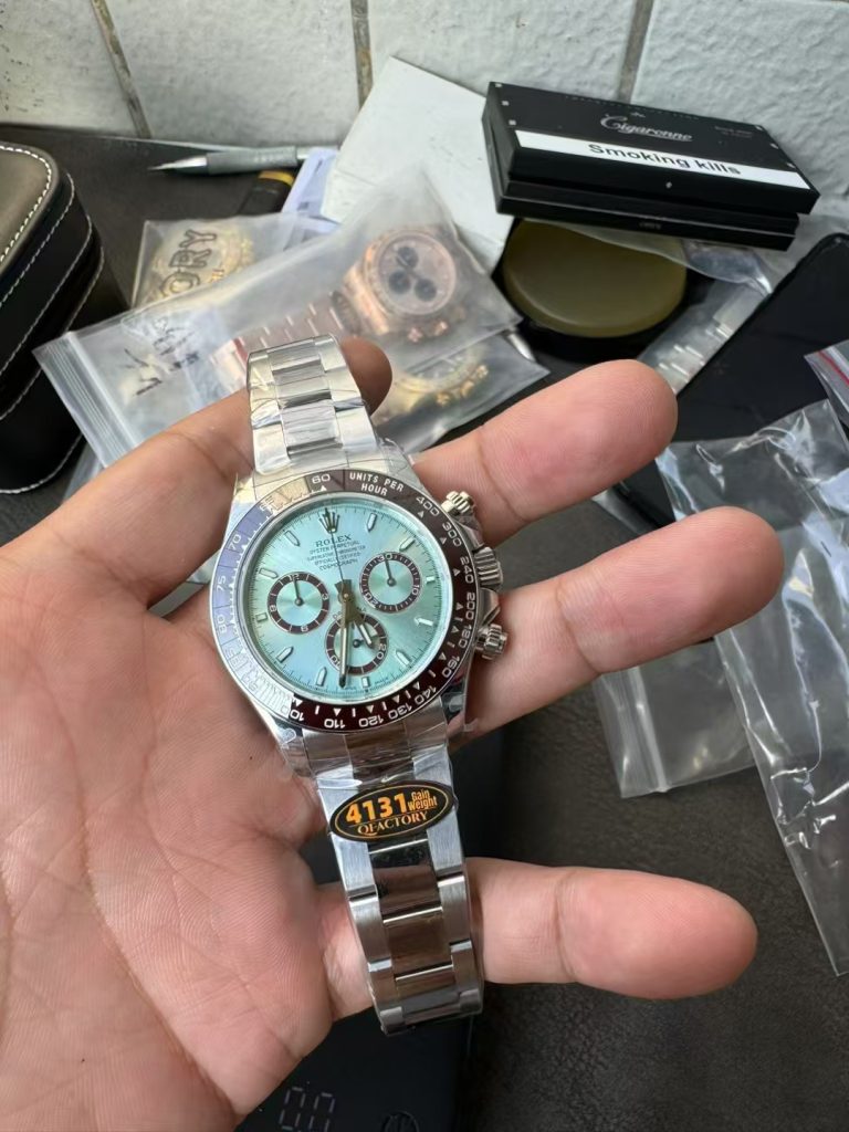 Q Factory Replica Rolex Daytona Ice Blue