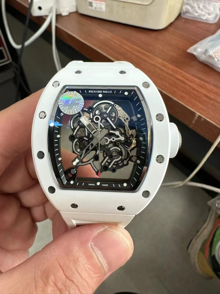 Replica Richard Mille RM055 Ceramic White