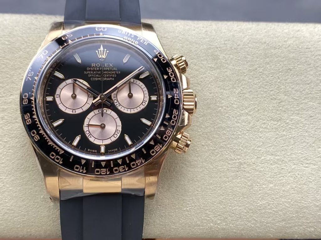 Replica Rolex Daytona 126515LN Rose Gold