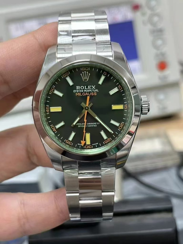 Replica Rolex Milgauss Black